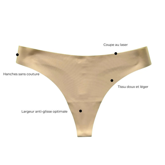 Culotte Tanga sans couture - Lica